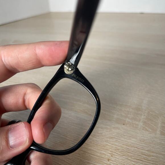 Vintage Bausch & Lomb 6 RARE! Sunglasses 14480 Polished Black B&L 51-22 READ - Picture 4 of 11